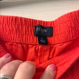 J.Crew Vibrant Coral Pants